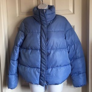 Baby blue puffer